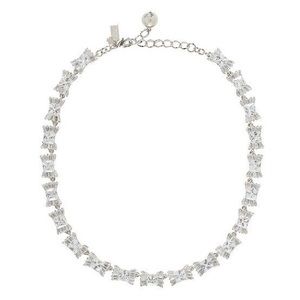 NWT Kate Spade Le Soir Crystal Bow Necklace